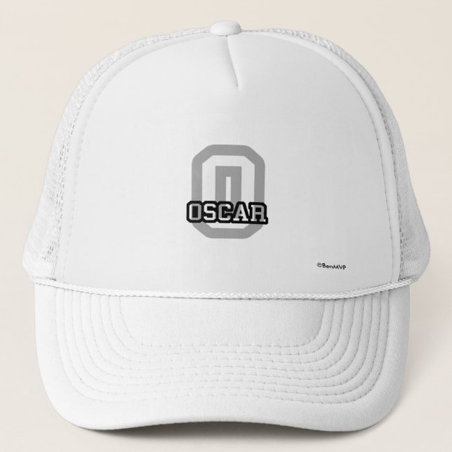 O is for Oscar Trucker Hat (Front)