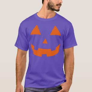 o Lantern pumpkin face easy halloween costume T-Shirt