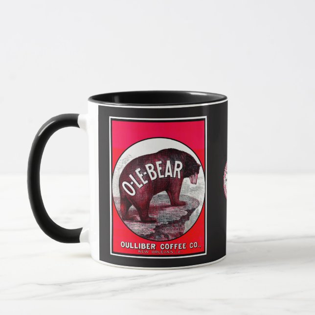 O-Le-Bear Coffee Mug (Left)