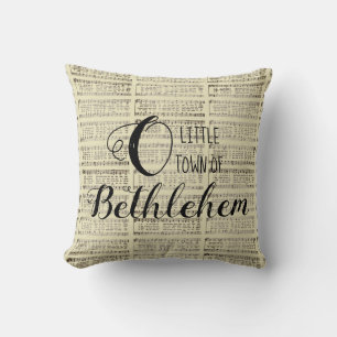 O Little Town of Bethlehem Cushion