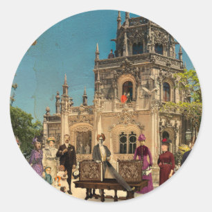 O Mago da Regaleira Classic Round Sticker
