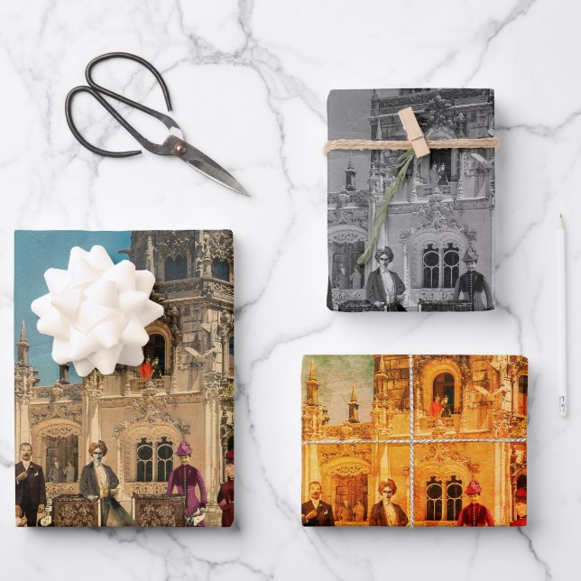 O Mago da Regaleira Wrapping Paper Sheet (Front)