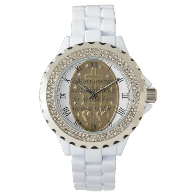 O Mary conceived without sin... Watch (Front)