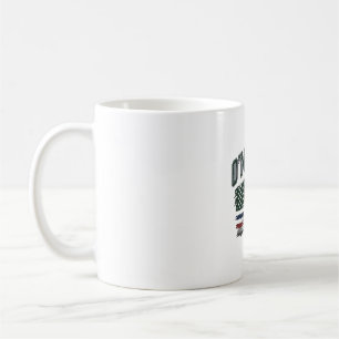 O’Merica Vintage Distressed Flag Shirt Design_1 Coffee Mug