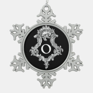 O Monogram Initial Ornament