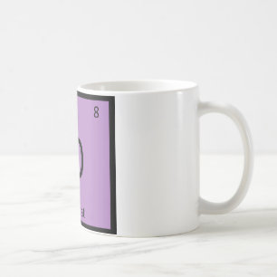 O - Ocicat Cat Chemistry Periodic Table Element Coffee Mug