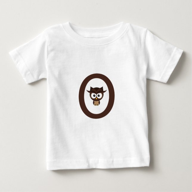 O - Owl Baby T-Shirt (Front)