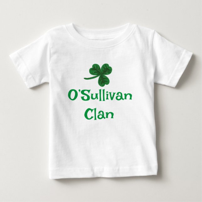 O’Sullivan Clan Shamrock tee (Front)