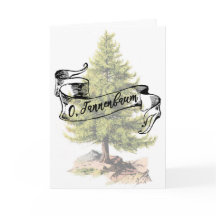 O, Tannenbaum Christmas Card