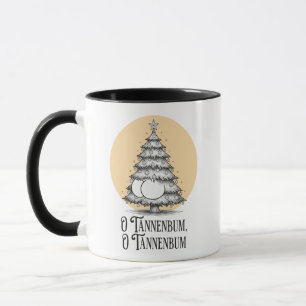 O Tannenbum Christmas Butt Bum Joke Mug