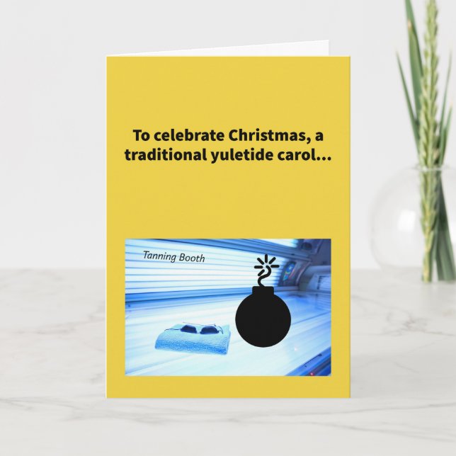 O Tannin' Bomb - Christmas Card (Front)