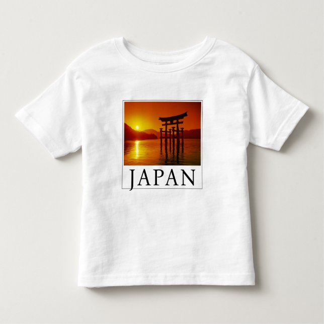 O-Torii Gate, Itsukushima Shrine | Miyajima, Japan Toddler T-Shirt (Front)