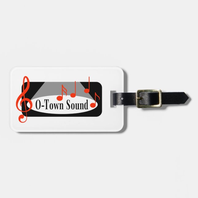 O-Town Sound Luggage Tag (Front Horizontal)