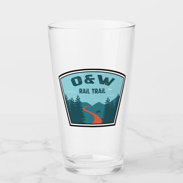 O&W Rail Trail Glass (Front)