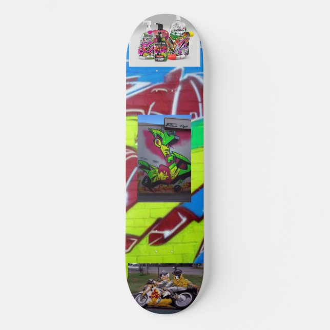 OAB SEMINALZ: Speeddaemon 1 Skateboard (Front)