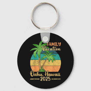 Oahu Hawaii Beach Family Vacation 2025 Summer Key Ring