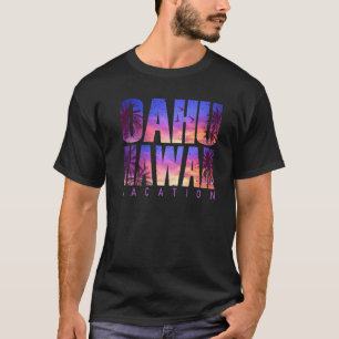 Oahu Hawaii Beach Summer Vacation Matching Family  T-Shirt