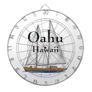 Oahu Hawaii Dartboard