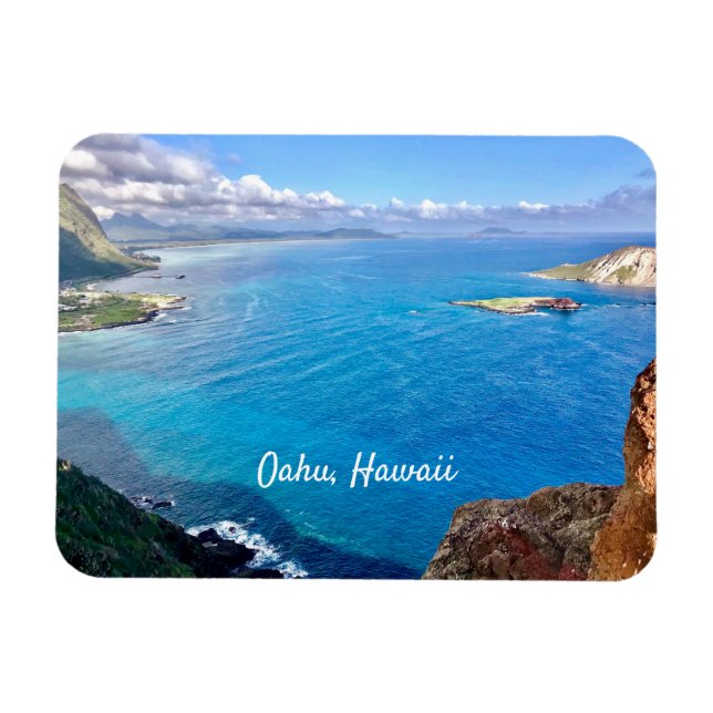 Oahu, Hawaii  Magnet (Horizontal)