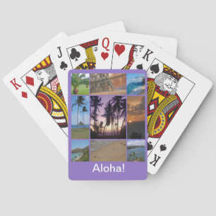 Oahu, Hawaii Playing Cards