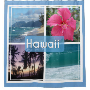 Oahu, Hawaii Seascape Shower Curtain