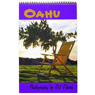 Oahu Hawaii wall Calendar