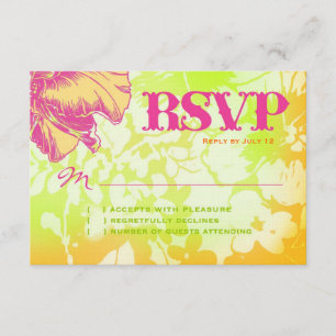 OAHU RSVP Floral Linen Paper