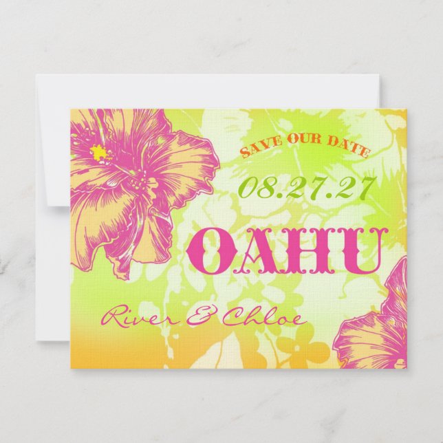 OAHU Save the Date (Front)