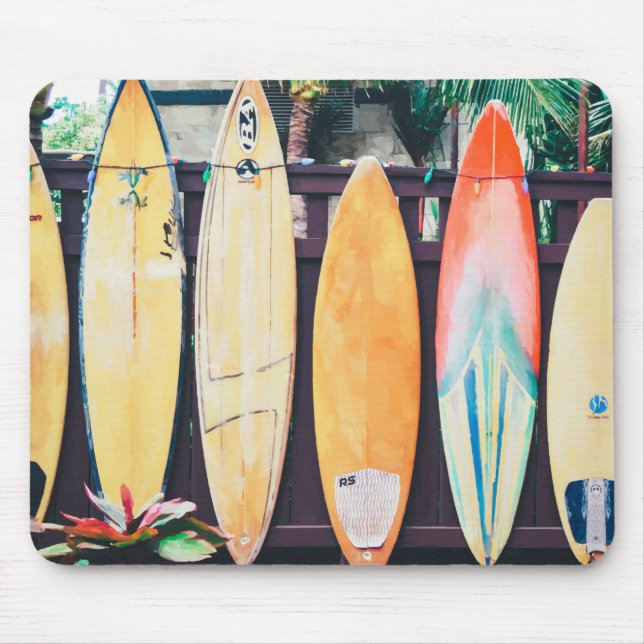 Oahu Surfboards | Mousepad (Front)