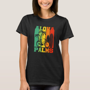 Oahu Tropical Island Maui Beach Party Palm Trees T-Shirt