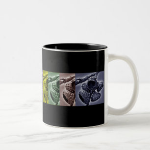 Oak Acorn Caps Two-Tone Coffee Mug