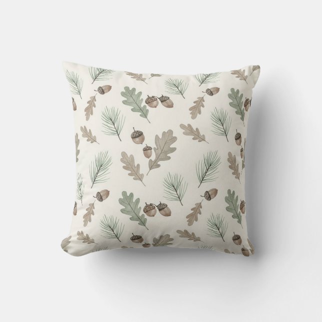 Oak & Acorn Harmony Cushion (Front)