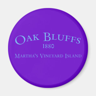 Oak Bluffs Incorporated 1880 Magnet