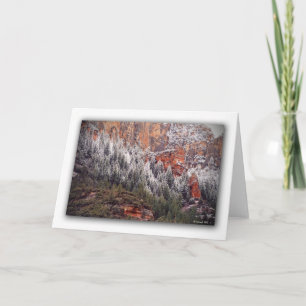 Oak Creek Canyon Snow Card