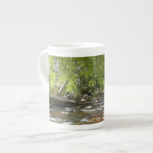 Oak Creek II in Sedona Arizona Nature Photography Bone China Mug