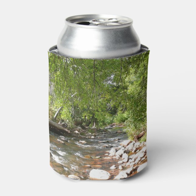 Oak Creek II in Sedona Arizona Nature Photography Can Cooler (Can Front)