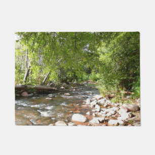 Oak Creek II in Sedona Arizona Nature Photography Doormat