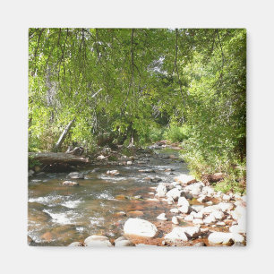Oak Creek II in Sedona Arizona Nature Photography Magnet