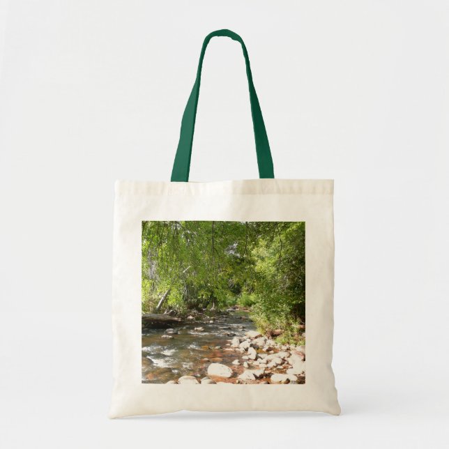 Oak Creek II in Sedona Arizona Nature Photography Tote Bag (Front)