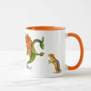 Oak Dragon "I love Autumn" mug