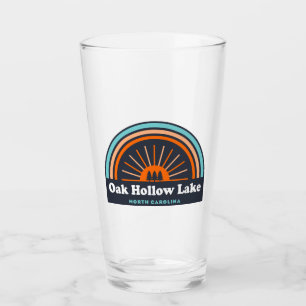 Oak Hollow Lake North Carolina Rainbow Glass