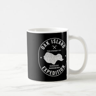 Oak Island Expedition Treasure Hunt Retro Mystery  Coffee Mug