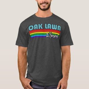 Oak Lawn Illinois Pride Oak Lawn LGBT Gift LGBTQ S T-Shirt