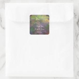 Oak Leaf Hydrangea Wedding Thank You Favour Tags