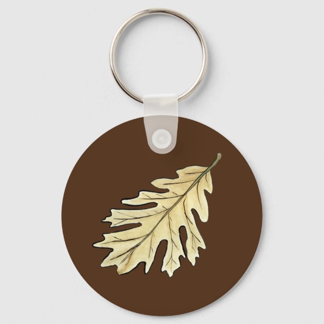 Oak Leaf Key Ring (Front)