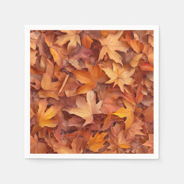 oak leaf napkins (Front)