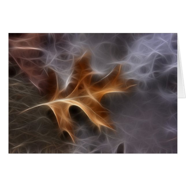 Oak Leaf on Ice (Front Horizontal)