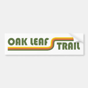 Oak Leaf Trail Wisconsin Bumper Sticker