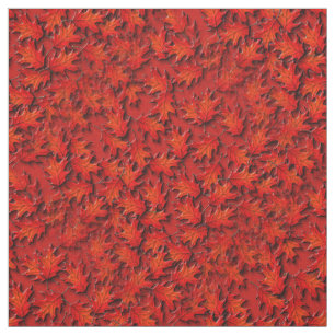 Oak Leaves Nature Art Pattern  Fabric