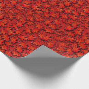 Oak Leaves Nature Art Pattern    Wrapping Paper